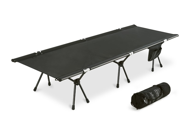 Naturehike skladacia dvojúrovňová posteľ XJC12 3300g - čierna
